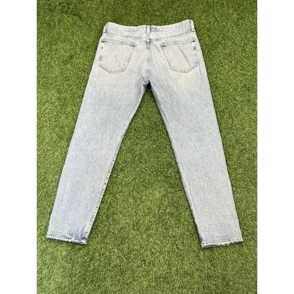 Agolde Curtis Jeans Women 32 Light Wash Straight Denim Classic - Picture 2 of 13